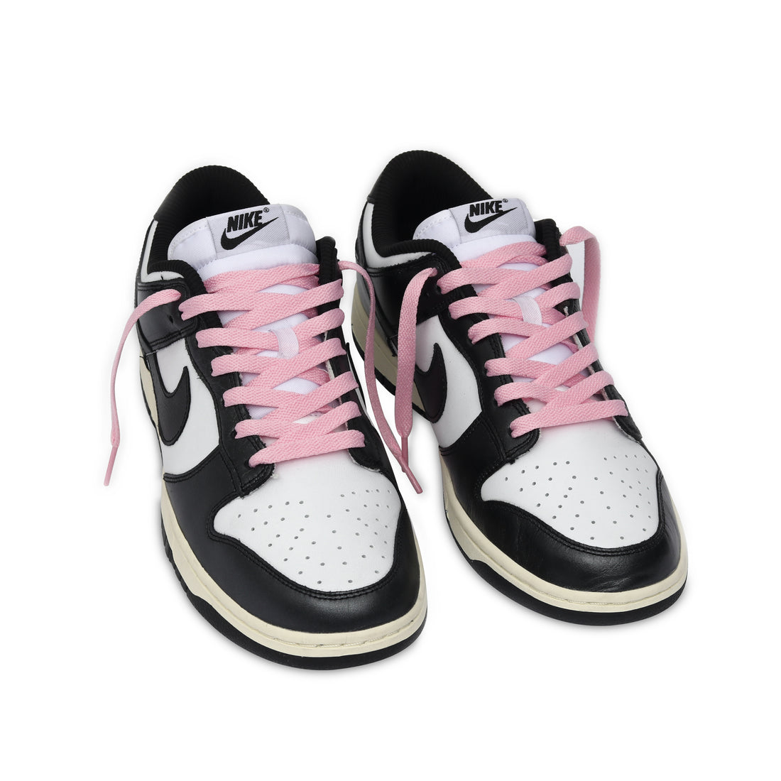 Pink Jordan laces