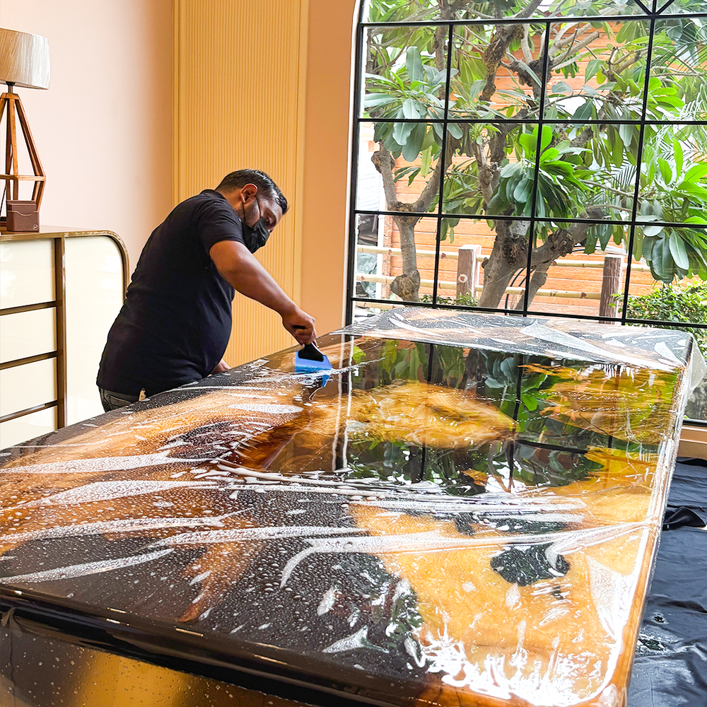Surface Protection Film Application